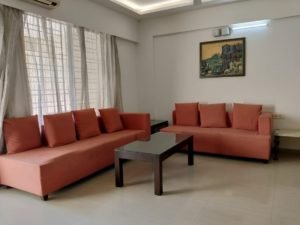 service apartments in viman nagar pune sofa red