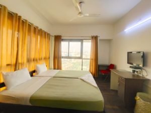 serviced apartments in hinjewadi bedroom twin beds
